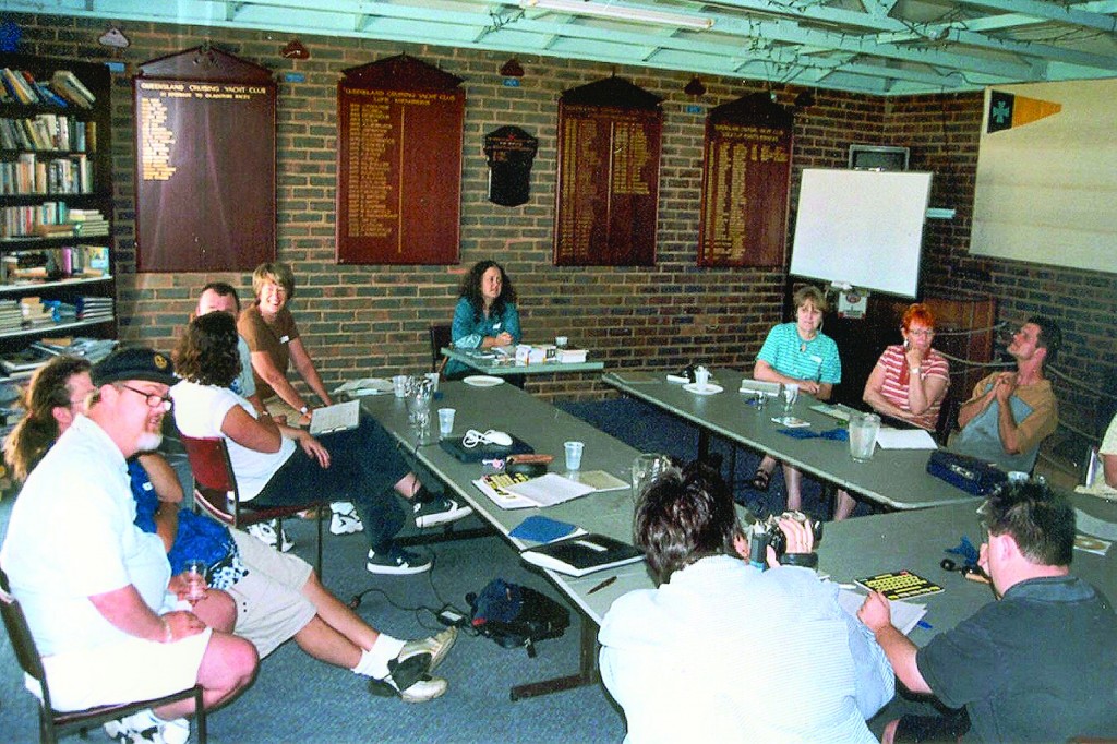 A Krissy's first workshop 2003